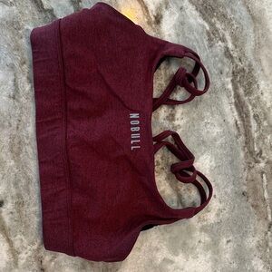 NOBULL Deep Red Sports Bra